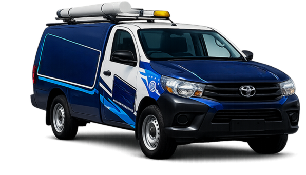 Sutherland Blocked Drains service van
