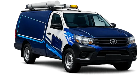 Sutherland Blocked Drains service van